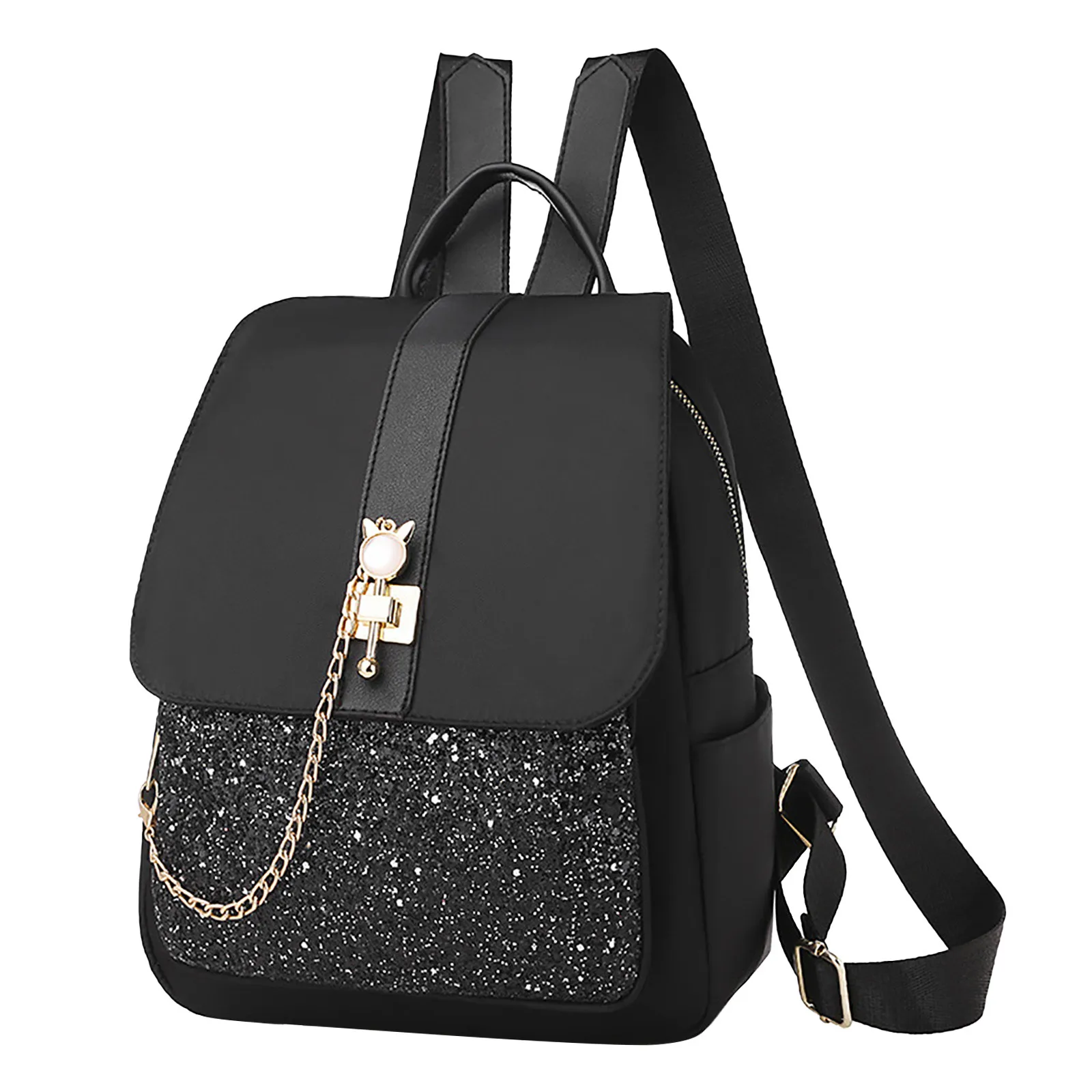 

Маленькие женские рюкзаки с бриллиантами для девочек, модные школьные ранцы на плечо с блестками для женщин, повседневные дорожные сумки