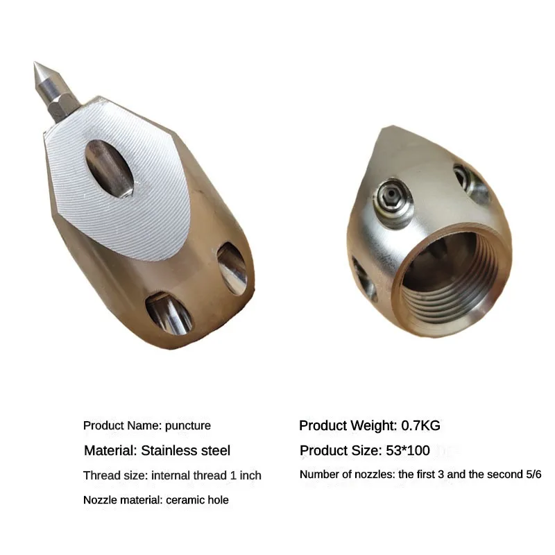 1 дюйм внутренняя резьба высокого давления 0 7 кг чистящая пирсинговая насадка