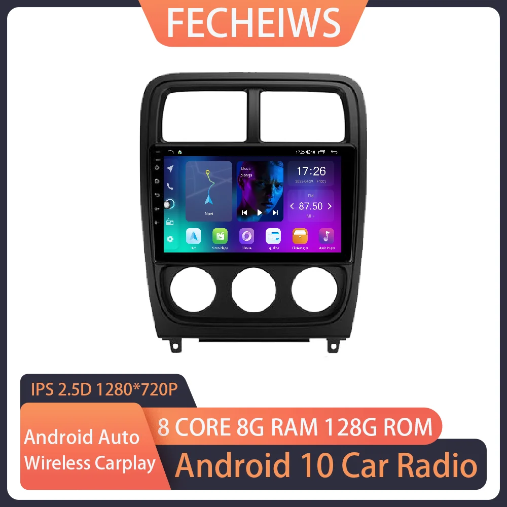 

Android 10 для Dodge Caliber PM 2009 - 2013 автомобильное радио DSP мультимедийный плеер навигация GPS RDS видео WIFI стерео ADAS SWC AHD