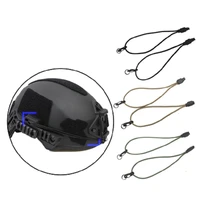 outdoor sports wendy tactical helmet guide rail elastic rope metal spring buckle hook fixed cs modified accessories