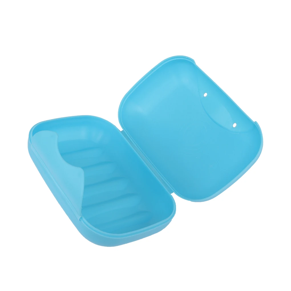 

Дорожный контейнер для хранения мыла, пластиковый портативный и прочный герметичный контейнер для мыла и душа, аксессуары для ванной комна...