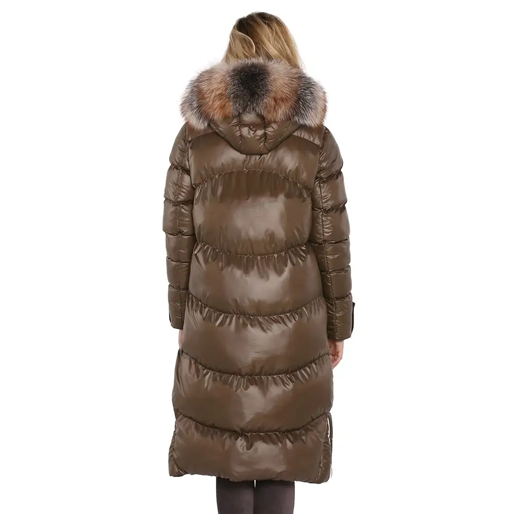 Пальто из натурального меха пальто одежда жилет Анорак меха|Шубы и дубленки| |