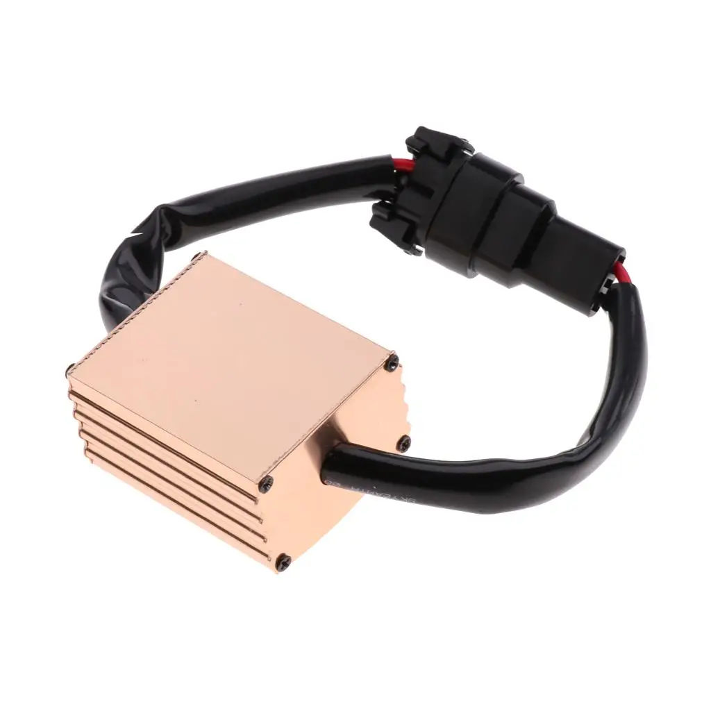 

2pieces Car HID DRL Headlight Kit Anti-Flicker Load Resistor Decoder