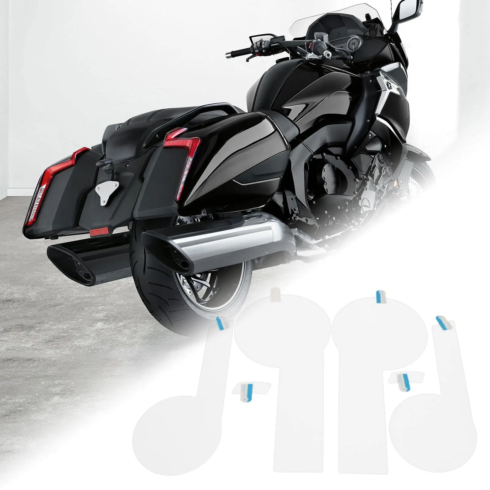 Защитная пленка для экрана приборной панели мотоцикла простая установка