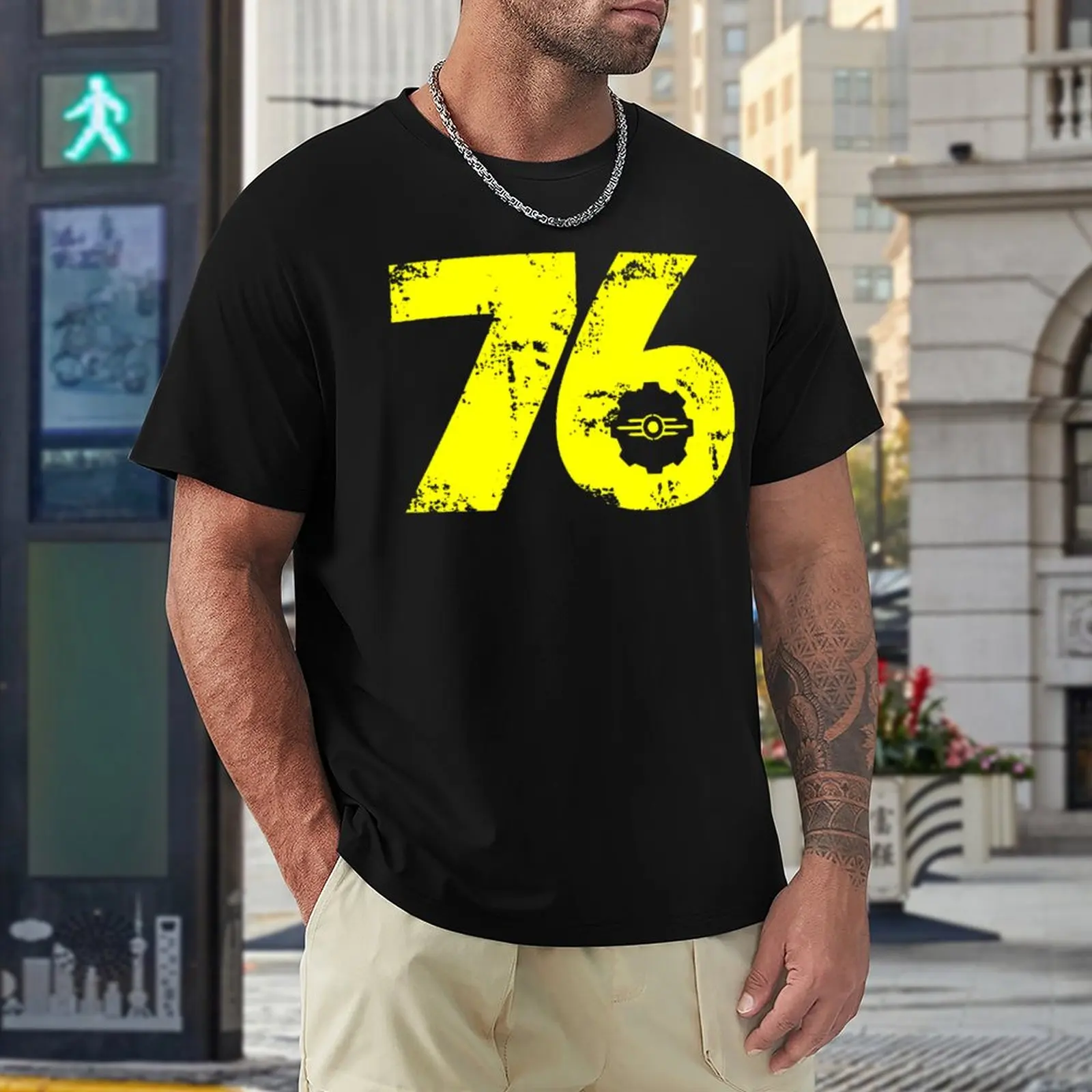 

Vault Dweller Classic Round Neck T-shirt Move Tees Cute Funny Novelty Fitness Eur Size