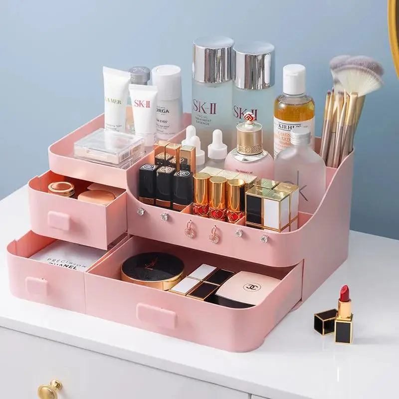 

Cosmetic Storage Box Large Capacity Storage Box Jewelry Jewelry Cosmetic Drawer Sundries Storage Box Skin Care Products