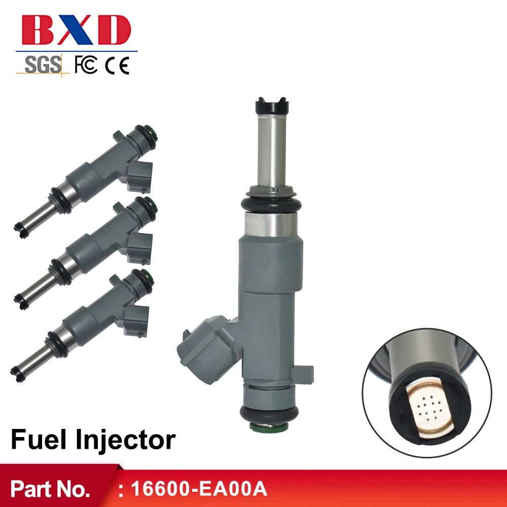 

1/4pcs Fuel Injector 16600-EA00A For Nissan 05-17 Frontier 09-13 Suzuki Equator 2.5L 16600EA00A