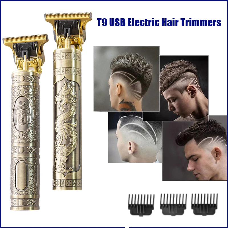 

Электрический парикмахерский Профессиональный USB триммер для волос для мужчин профессиональный триммер для бороды электрическая машинка для стрижки волос литиевая машинка для стрижки волос