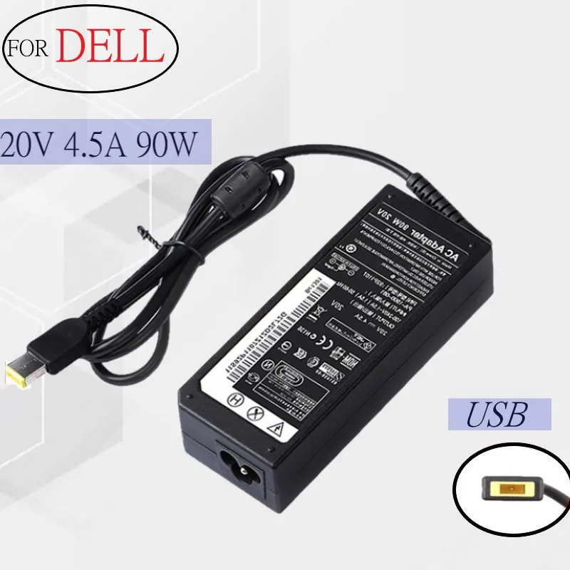 

original 20V 4.5A AC Adapter Laptop Charger For Lenovo Thinkpad E440 E540 E550C E460 T470s T470 T560 T570 E431 E450c E455 Z510