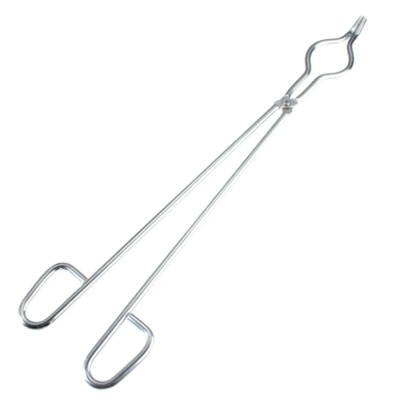 Зажим для тигля 45 см из нержавеющей стали держатель плоскогубцев плавильной печи