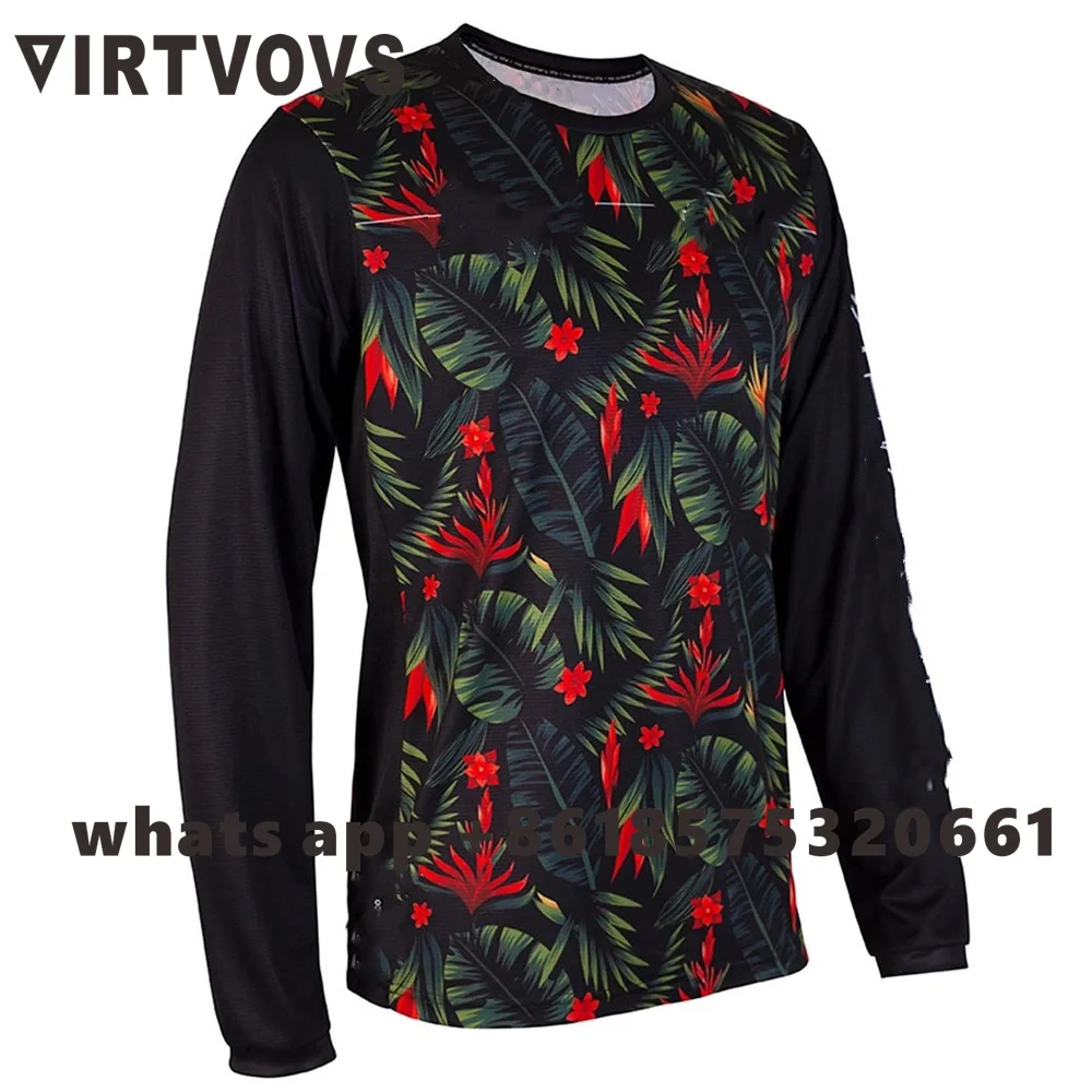 

Mtb Shirts 2022 Motocross Gear Moto Endura Jersey Mtb Downhill Long Sleeve Off Road Mountain Spexcel Maillot Ciclismo Hombre Mx