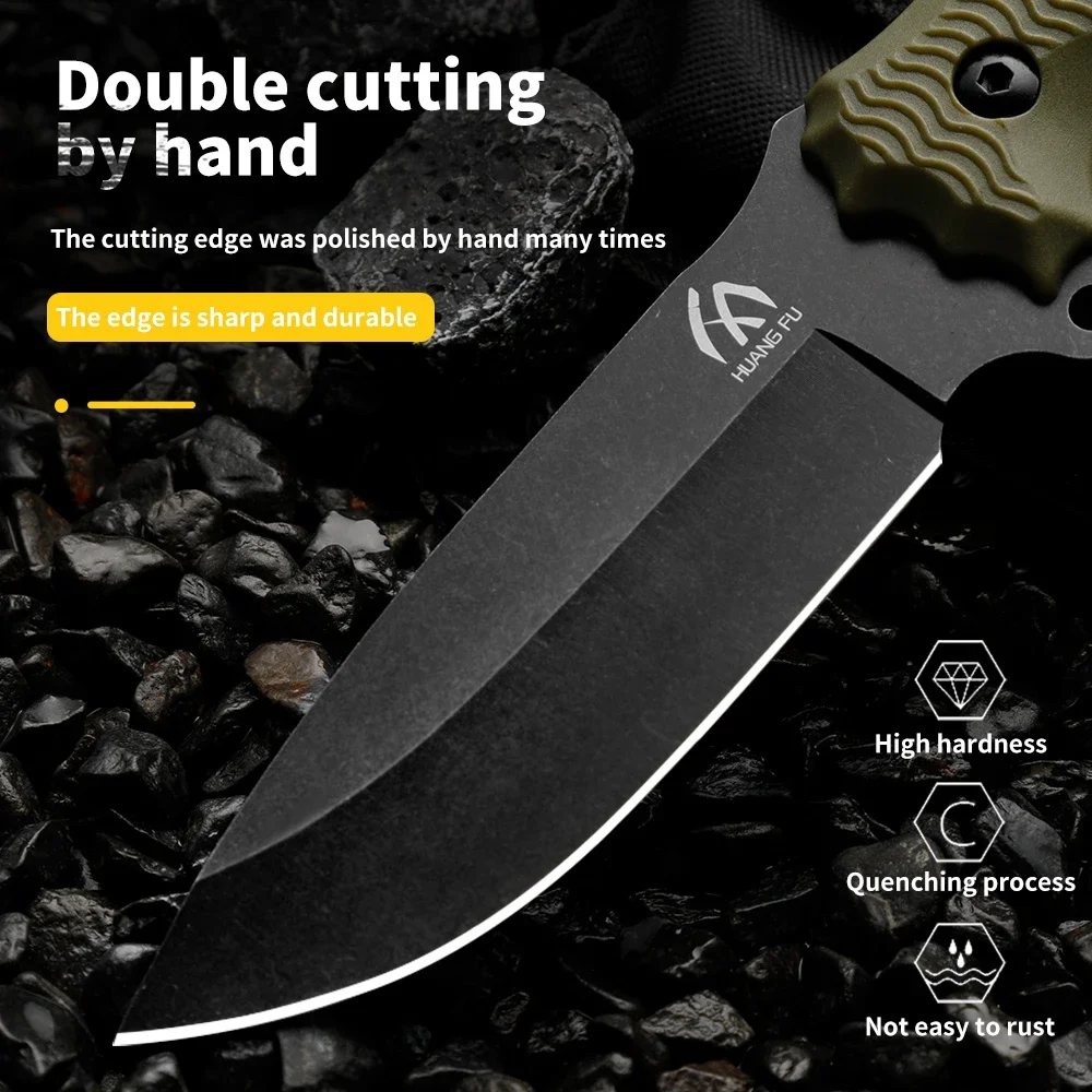 Высококачественное многофункциональное фиксированное лезвие - нож для кемпинга