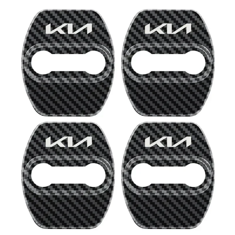 

4 шт. защитный чехол для автомобильного дверного замка для KIA KN Picanto K3 K5 Rio Ceed Sportage Seltos Xline Soul Sorento Stonic Niro Forte