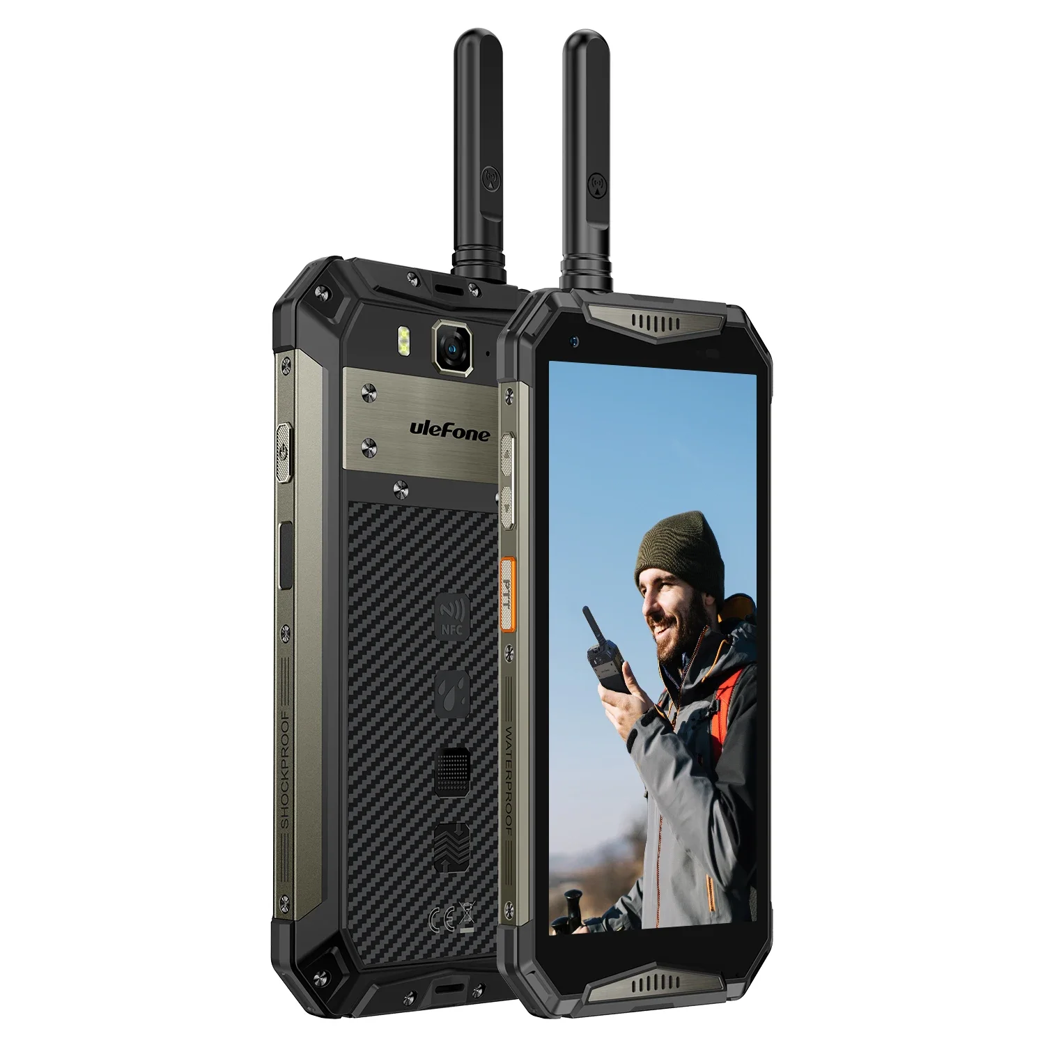 Фото Прочный смартфон Ulefone Armor, рация, 10850 мАч, большой аккумулятор, 12 г + 256 г, мобильный телефон, 50 МП, сотовый телефон, 20 Вт №4