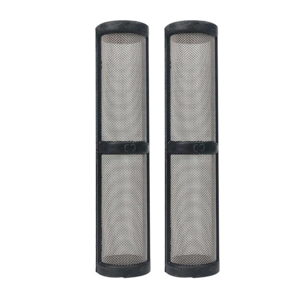 

Filter Pump Body Coating Stainless Steel 2pcs 395 495 Electric Filter For G390 Mesh Airless Paint Sprayer Black