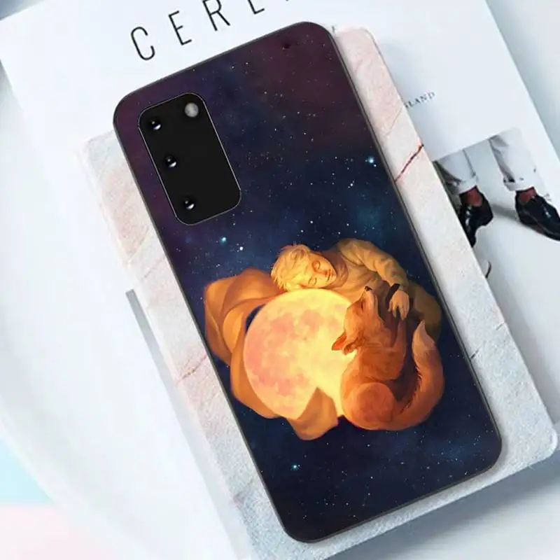 Little Prince fox Phone Case for Samsung S10 21 20 9 8 plus lite S20 UlTRA 7edge