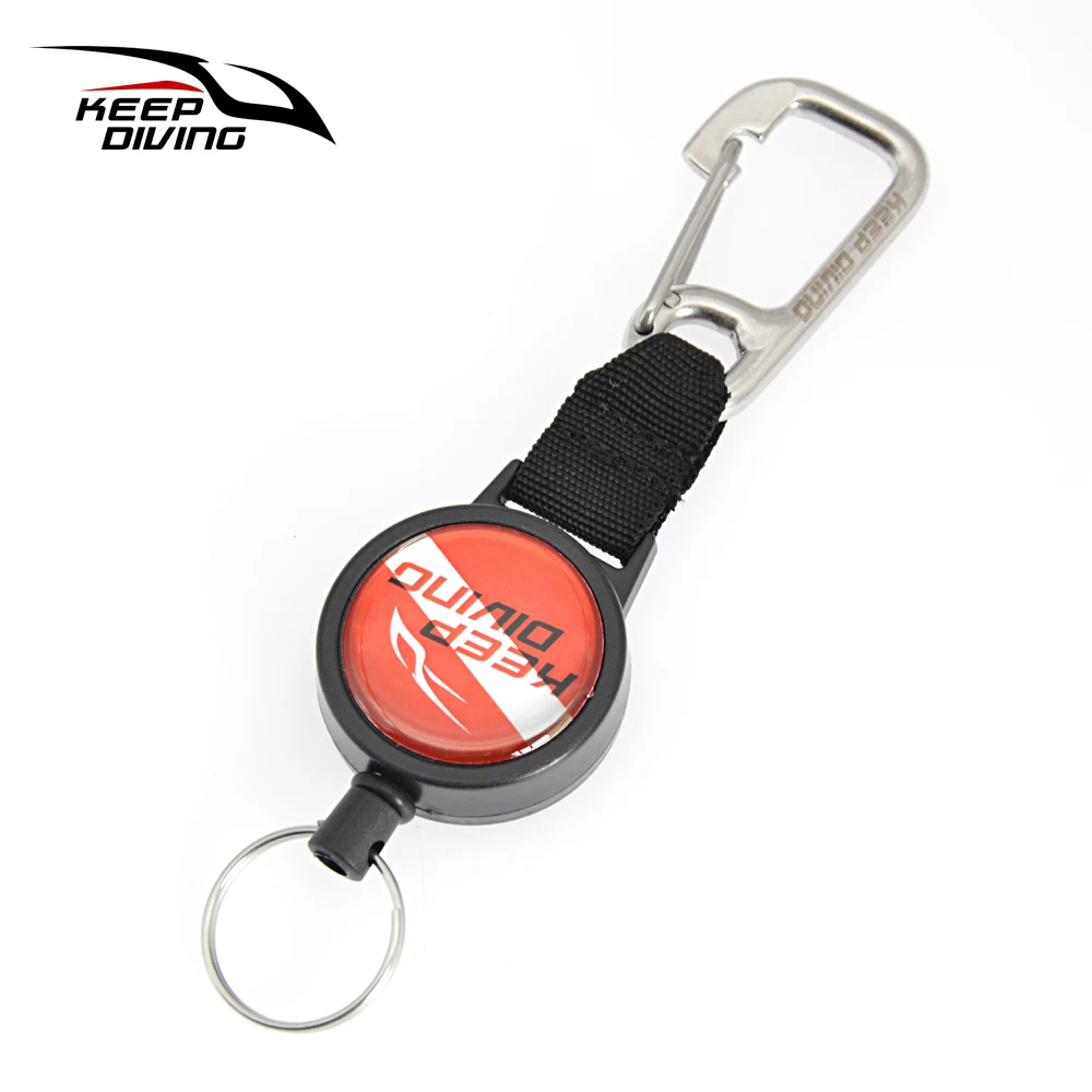 Подводное плавание с защитой от потери пружины масштабируемый ремешок из