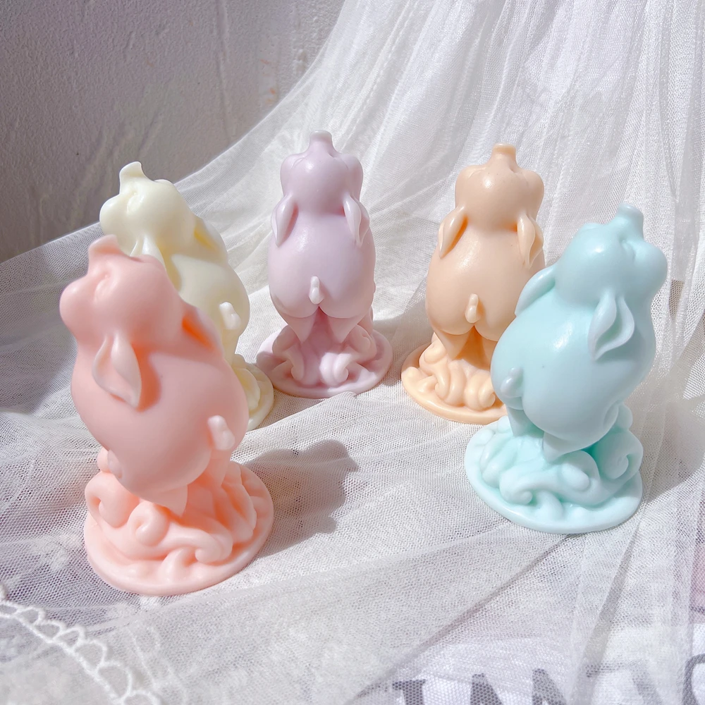 Силиконовая форма в виде симпатичной свиньи свинки 3D Животные домашний декор