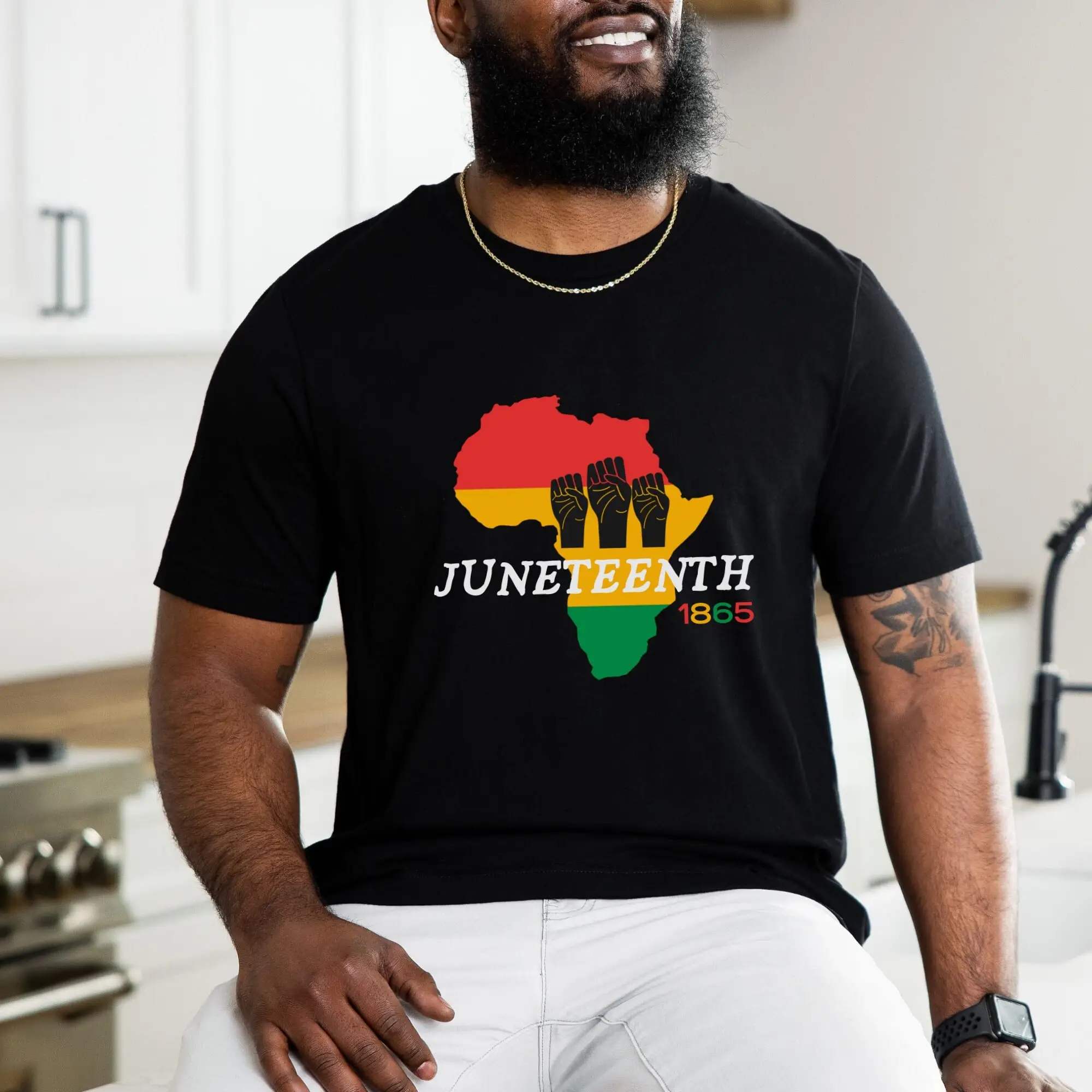 Футболка Juneteenth черная свобода День оценки американская свободная верхняя