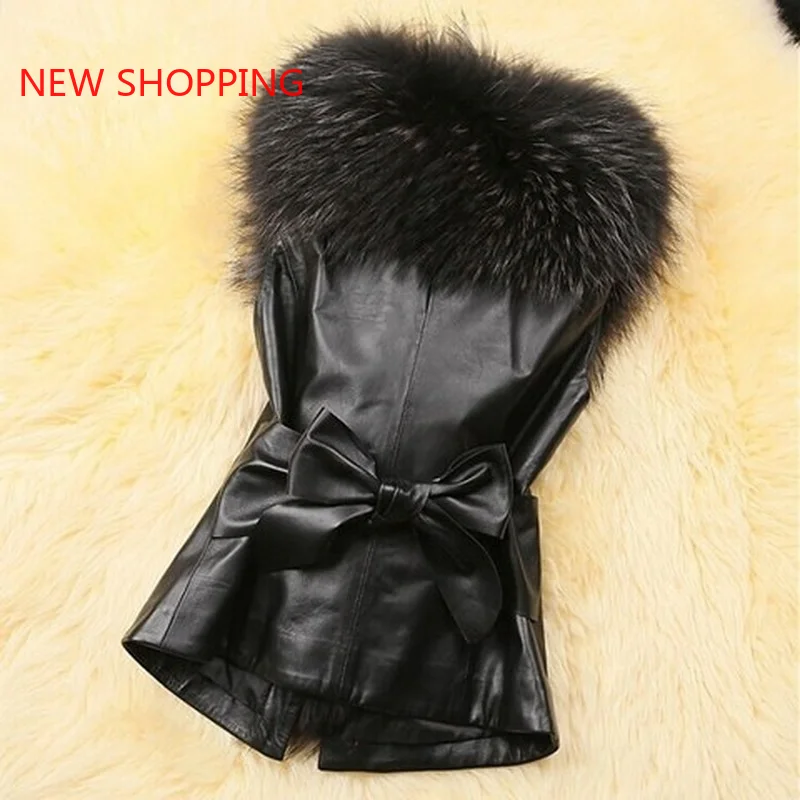 2023 Autumn Winter Faux Fur Fashion Warm Women's Winter Jacket Imitation Raccoon Hair Leather Patchwork Sleeveless Vest Jackets