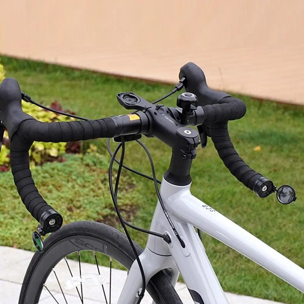 Черное зеркало заднего вида для велосипеда ручка горного/дорожного Велосипедное