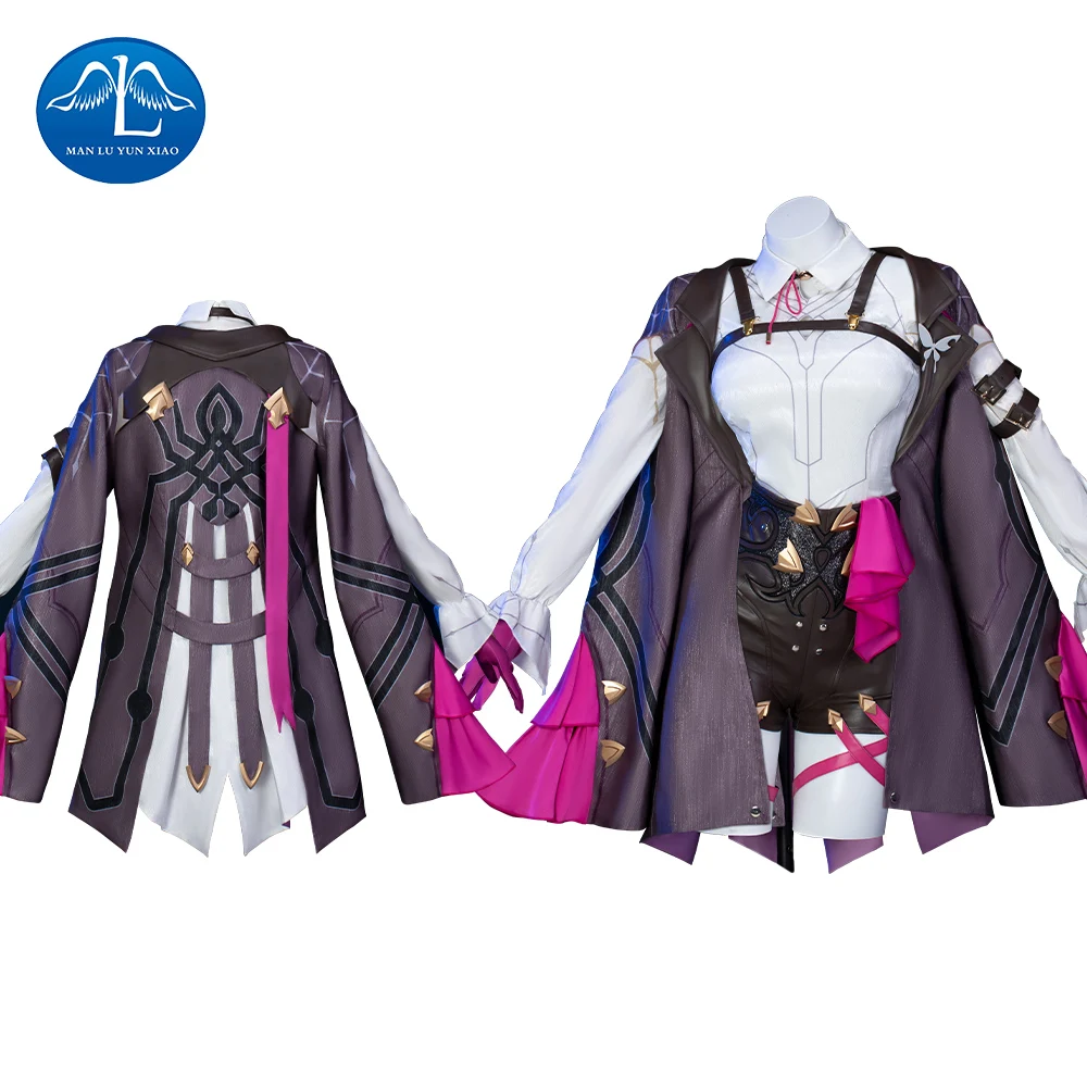

Honkai Star Rail Kafka Cosplay Costume Coat Pants Full Set Uniform IN STOCK Custome For Women Anime Clothes Halloween Costume