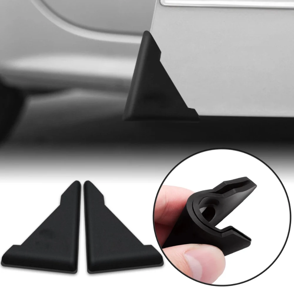 

2 шт., защитный силиконовый чехол для передней двери автомобиля, угол 90 градусов