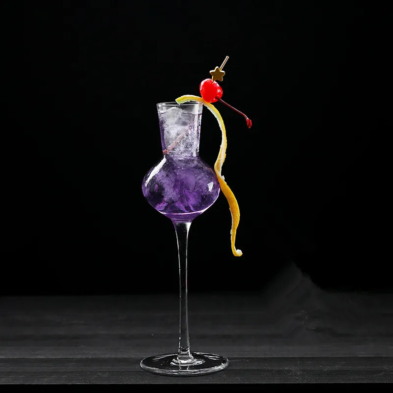 Шотландский стеклянный бокал для дегустации виски хрустальный шерри винный