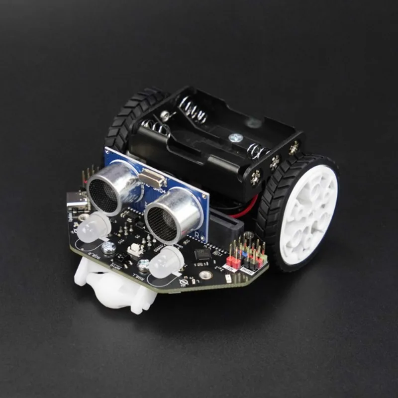 Фото Программируемый интеллектуальный автомобиль V5 на базе micro:bit: образовательный робот для STEM-обучения, поддерживающий Mind+ №1