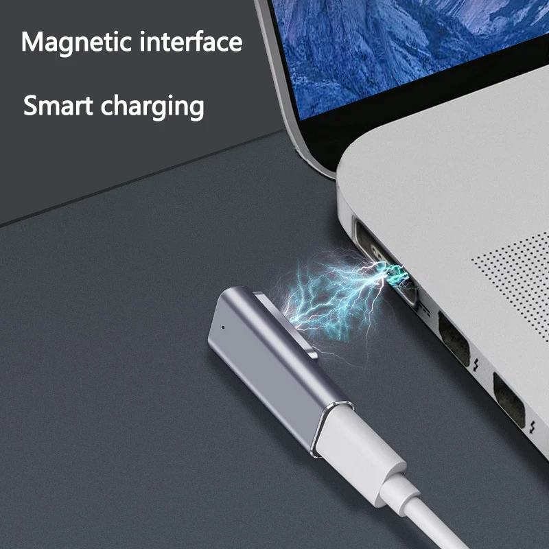 Адаптер для MacBook Magsafe 1 2 Type C магнитный кабель Pro Air USB переходник с быстрой зарядкой
