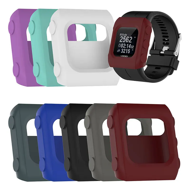 

Silicone Skin Smartwatch Protective For Polar V800 Case Cover Replacement Sports Watch Cover Screen Protective Cover Shell