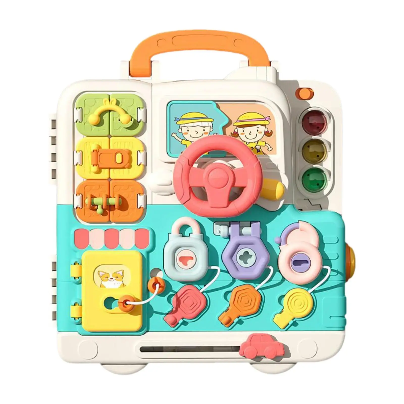 Доска для переключателя Монтессори со светодиодным переключателем света