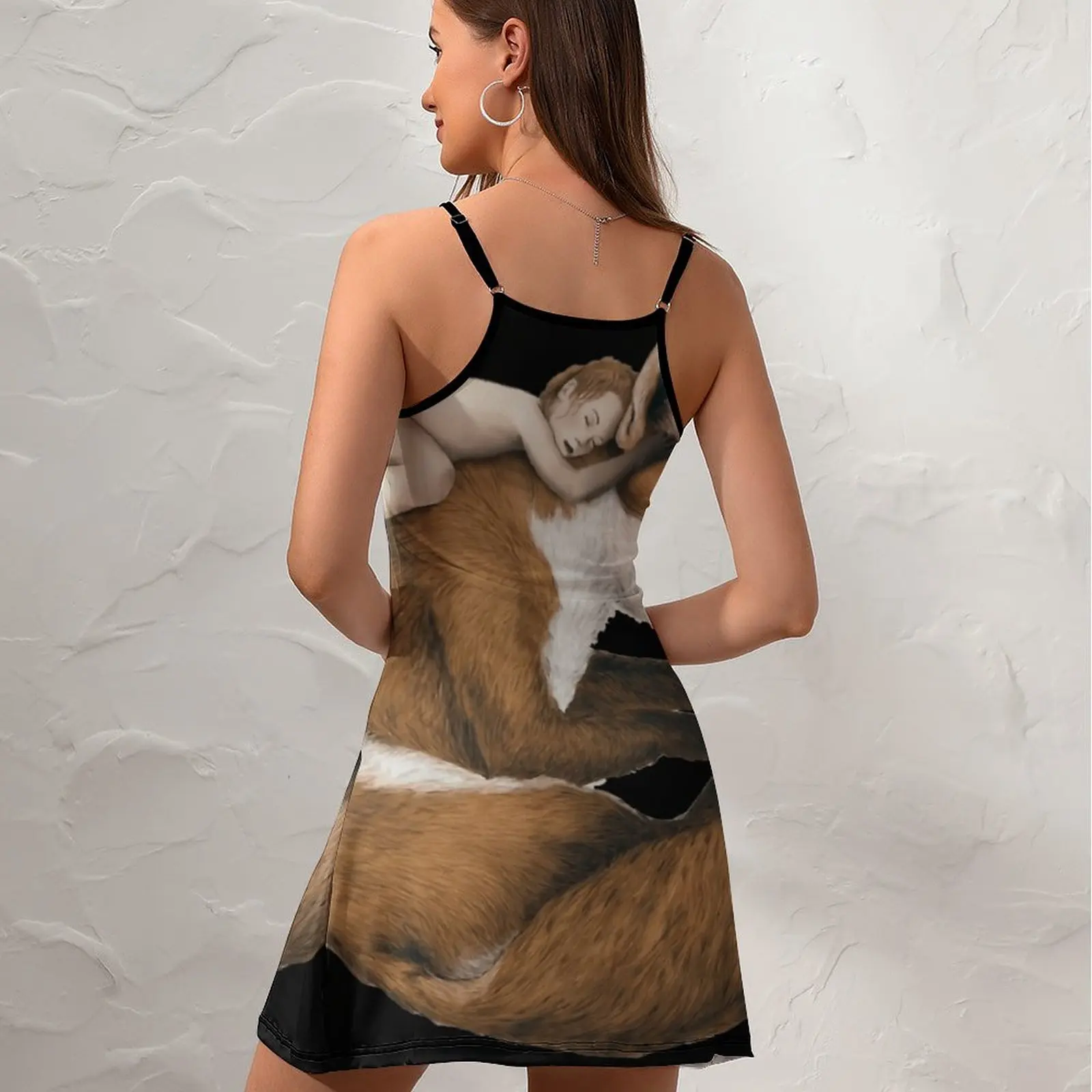 Свитшот женский на бретельках в винтажном стиле