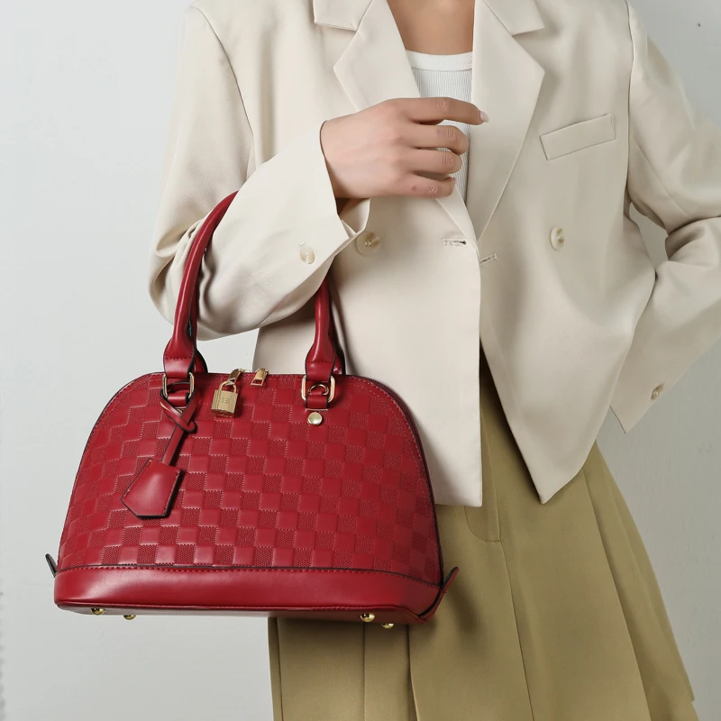 

High Quality Female Shoulder Bags Shell Bag Crossbody Bag Luxury Designer Purses and Handbags for Women Fashion PU Leather Bag