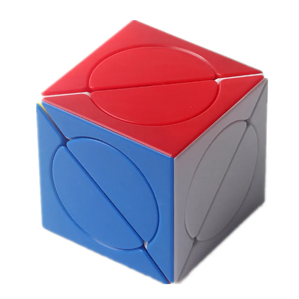 Фото Идея ZEPUZZLES Разбитые кубики глаз снимают стресс и скорость головоломки HuanYue Fun Special Shaped Cubo Magico Игрушки Подарки для детей №2