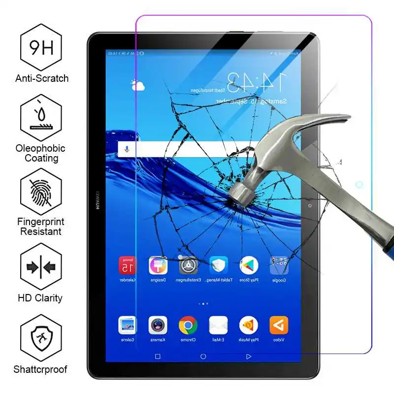 

9D Protective Tempered Glass For Huawei MediaPad T5 Screen Protector Film