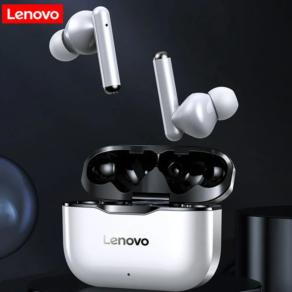 

Оригинальные беспроводные наушники Lenovo LP1 TWS, Bluetooth 5,0, водонепроницаемые спортивные наушники с шумоподавлением, гарнитура с микрофоном