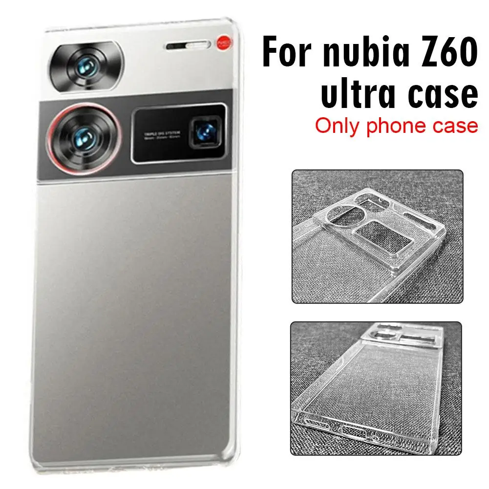 Чехол для Nubia Z60 ультра усиленный угловой Мягкий ТПУ Прозрачный ударопрочный