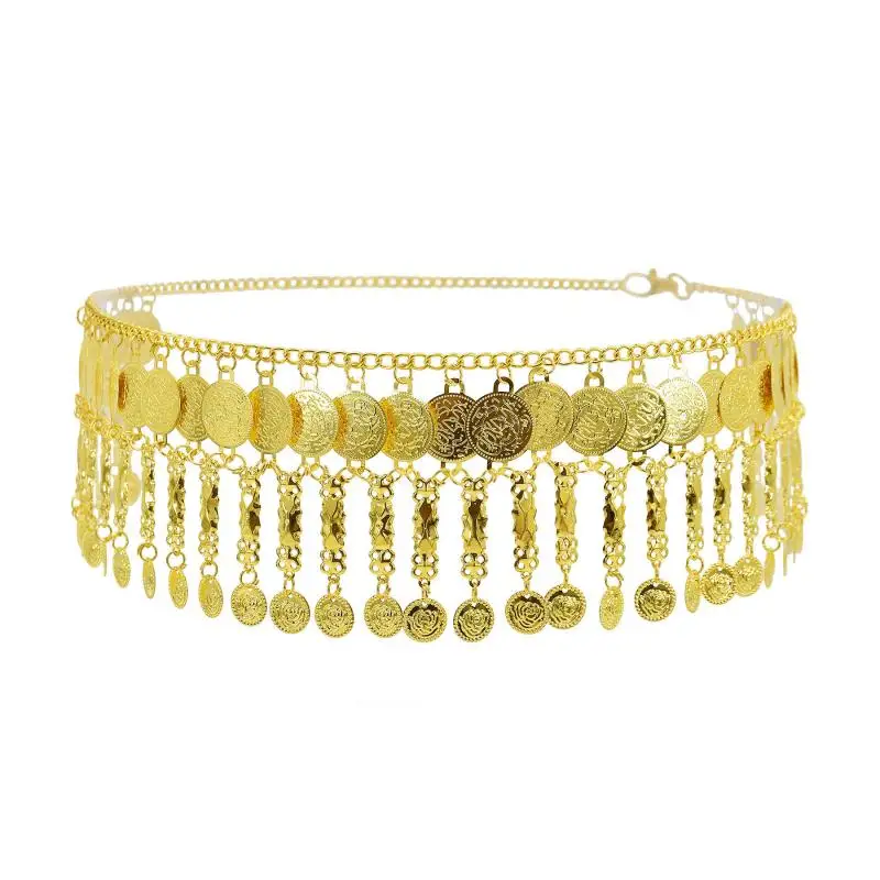 Цепочка на талию в богемном стиле для танца живота