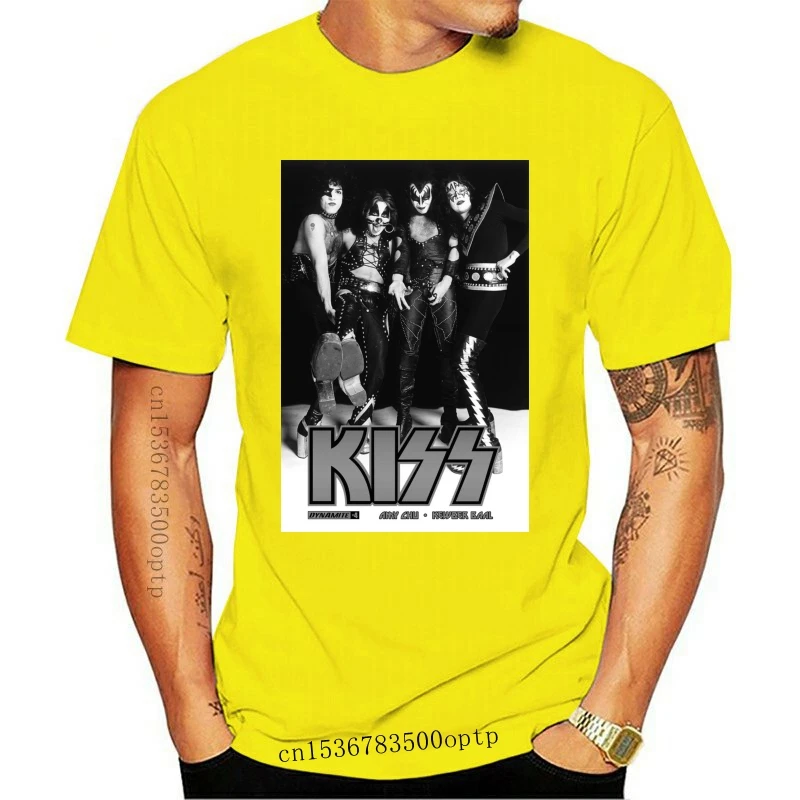 

Мужская одежда Kiss Group 74, футболка S, M, L, Xl, 2xl, брендовая Официальная футболка, молодежная хлопковая футболка с коротким рукавом