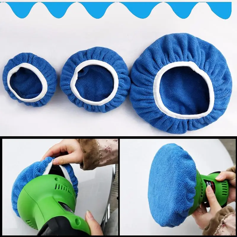 1 шт. полировальная Накладка для автомобиля мягкая накладка из микрофибры 5-6