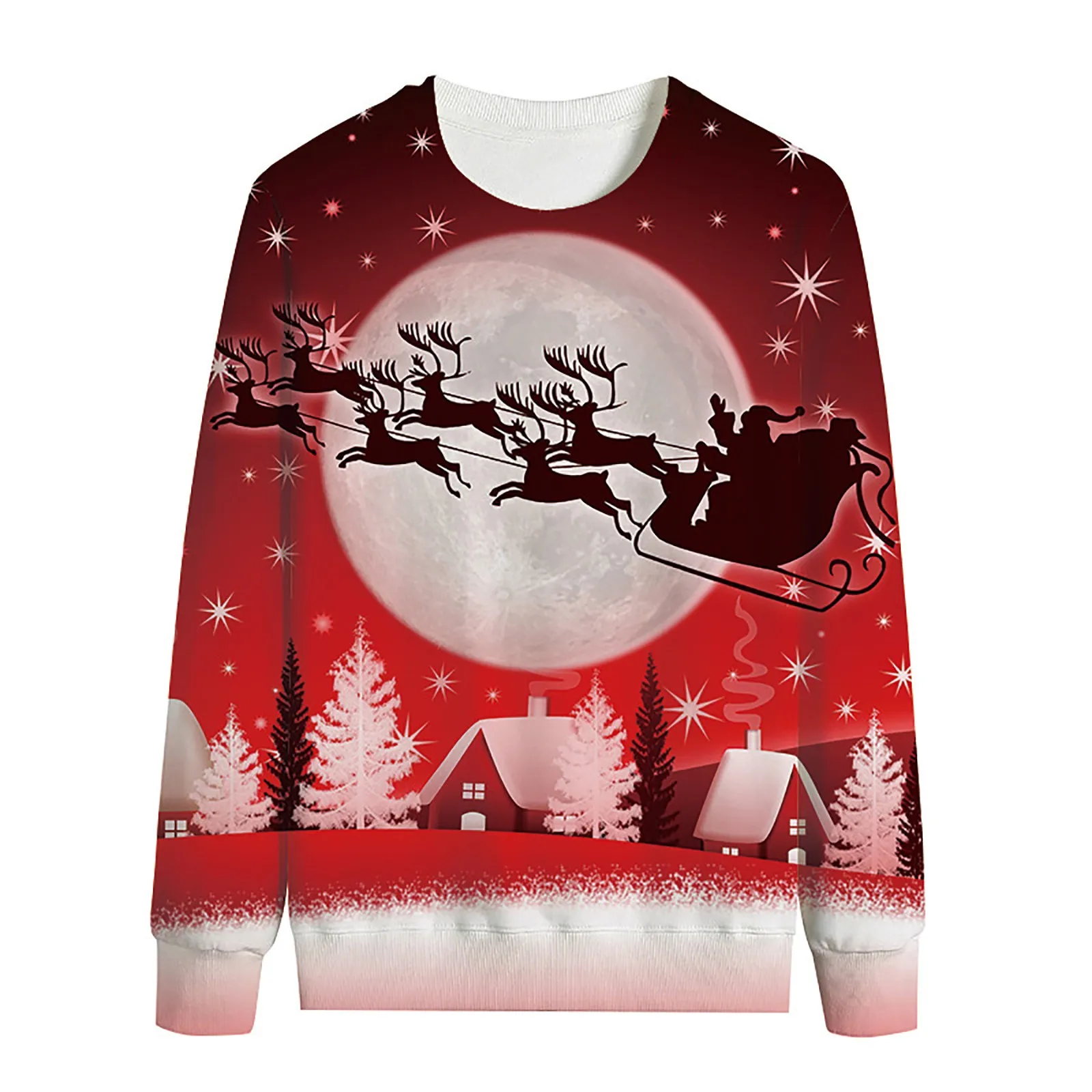 

Men's Christmas Pullovers sweatshirt funny Navidad Jumper Ugly 3d-Printed Casual Pullover hoody Themed Crewneck sudaderas