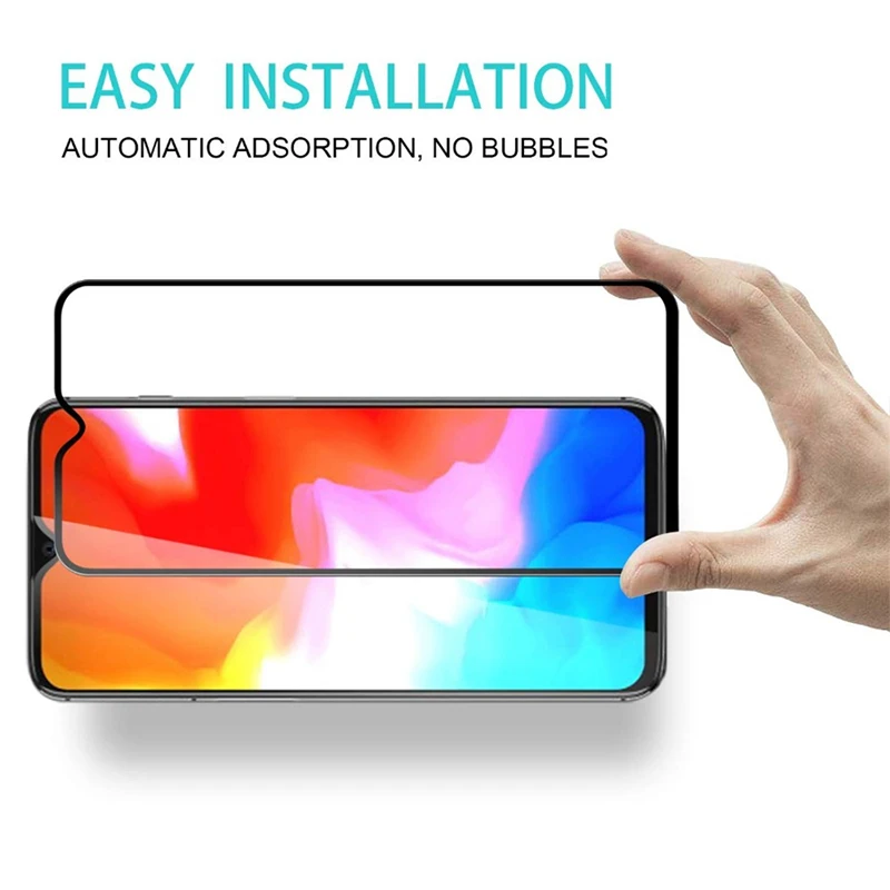 2pcs protective tempered glass for oneplus 7 6 5 8t 6t 3t full cover screen protector for oneplus nord n100 n10 5g glass films free global shipping