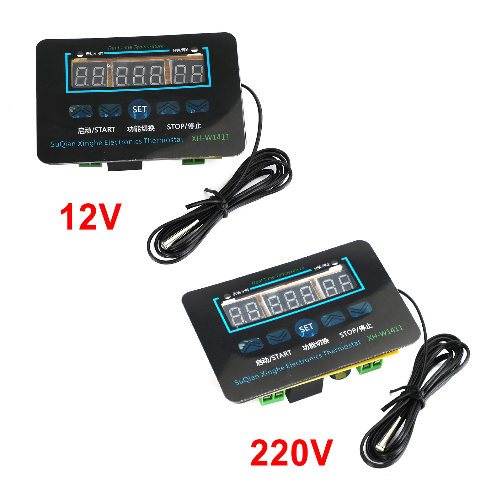 

Artudatech XH-W1411 12V/220V Многофункциональный регулятор температуры, термостат переключатель