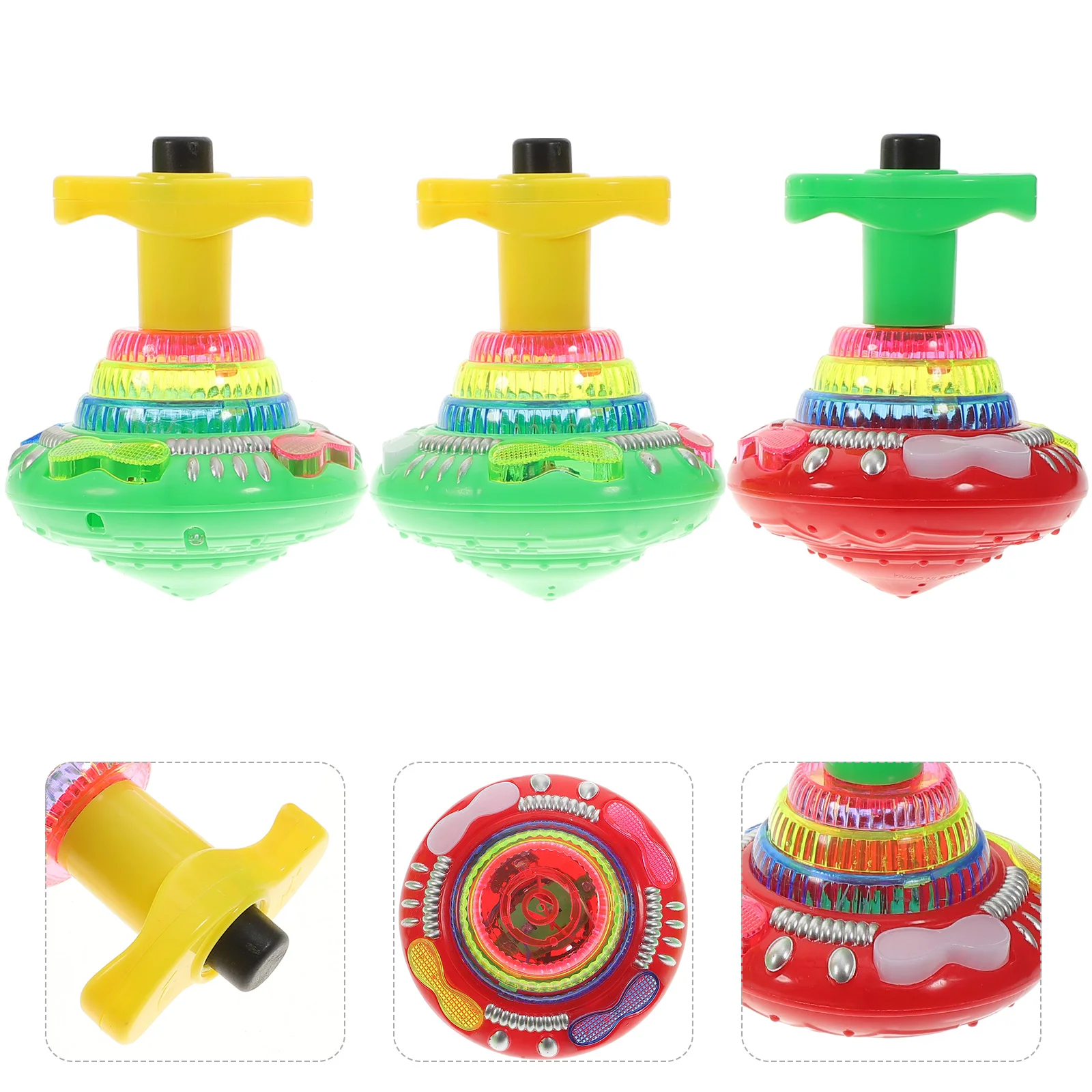 

Gyro Kids Lightled Toytopupspinning Flashing Supplies Party Game Shining Funny Hining Gyrator Musicalthat Spinagain Fingertip