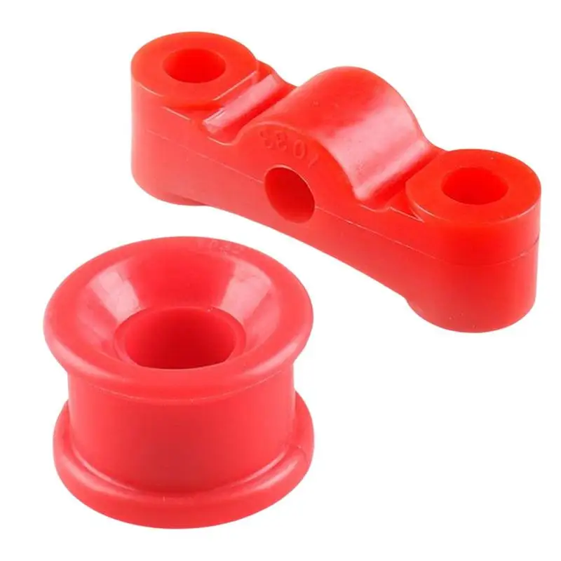 

Красный комплект рычага переключения передач с ручной коробкой передач, подходит для двигателей Civic B/D, сцепные втулки сцепления подвески