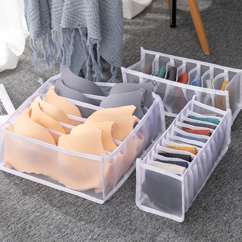 

Ящики для хранения носков, органайзер для бюстгальтеров, нижнего белья, органайзер для трусиков, носков, коробка для шкафа, органайзер для одежды, ящики, разделительная коробка