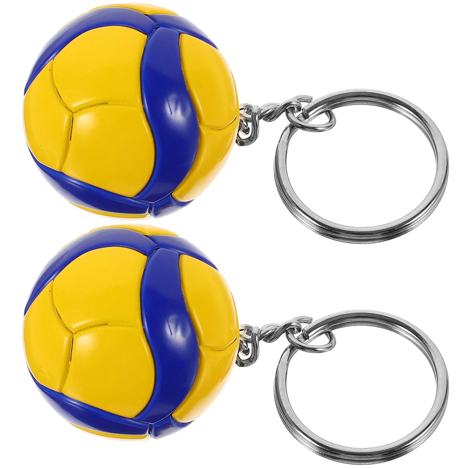 

School Hanging Keychain Volleyball Model Toy Car Accessories Kids Decorative Bag Pendant