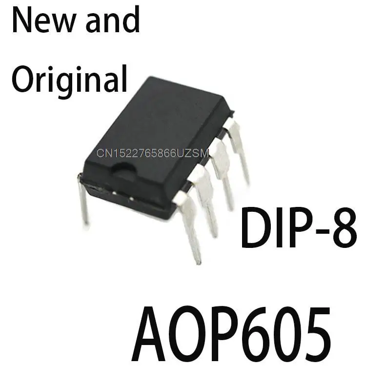 10 шт. новые и оригинальные DIP-8 P605 DIP8 DIP AOP605 10 шт. новые и оригинальные DIP-8 P605 DIP8 DIP AOP605