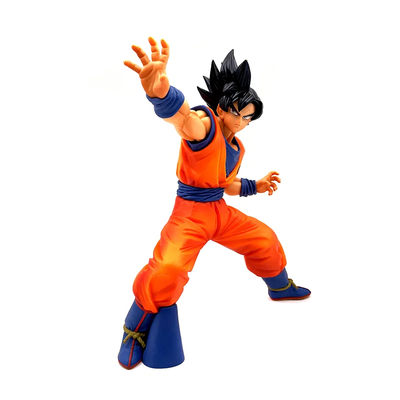 

Bandai Genuine Dragon Ball Migatte no Gokui MAXIMATIC Son Goku Action Anime Figure Ornament Model Gift Toy NEW 26CM For Children